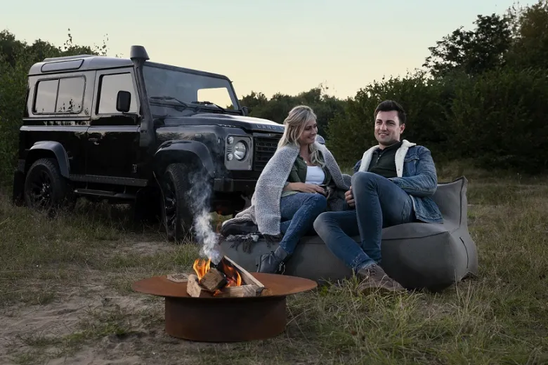 Chill-Dept. Neepawa Charcoal Outdoor zitzak bank