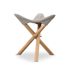Chill Dept White Horse Desert Sand vouwstoel