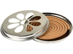 Citronella spiraal metalen houder