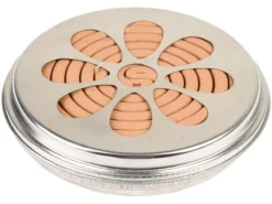 Citronella spiraal metalen houder
