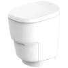 Clesana C1 droogtoilet met ronde basis - White