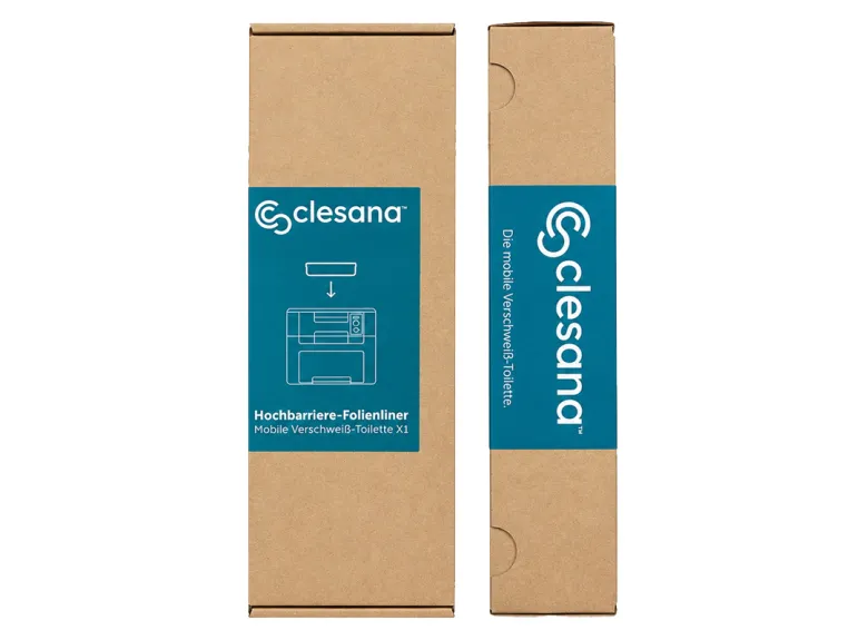 Clesana X1 Barrier Film Liner scheidingstoilet navulzakken