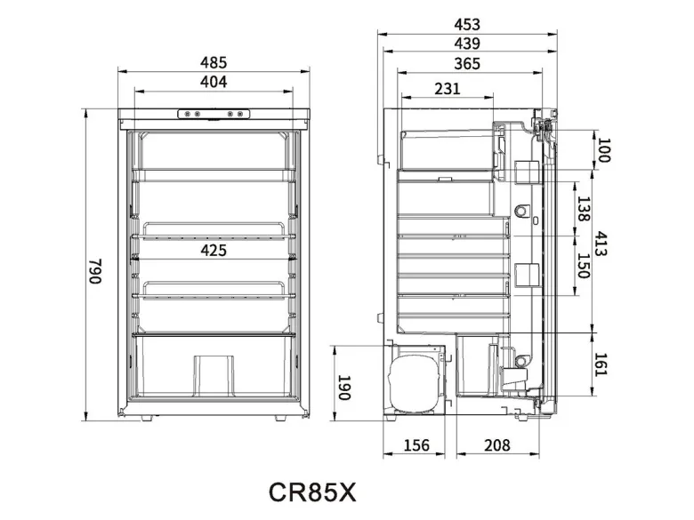 CN Comfort CR85X compressor koelkast