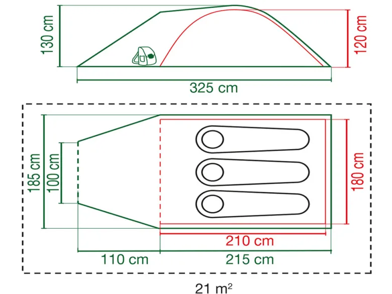 Coleman Kobuk Valley 3 Plus BlackOut koepeltent