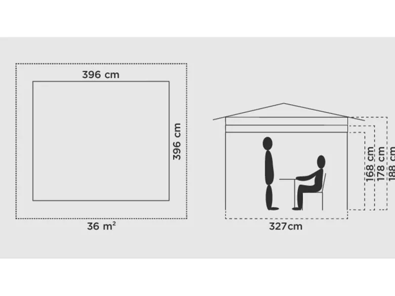 Coleman Onepush Shelter L Fastpitch partytent