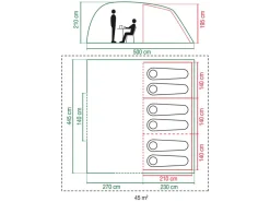 Coleman Vespucci 6 tunneltent