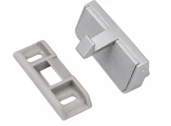 Confurn haaksluiting met sluithoek - Silver