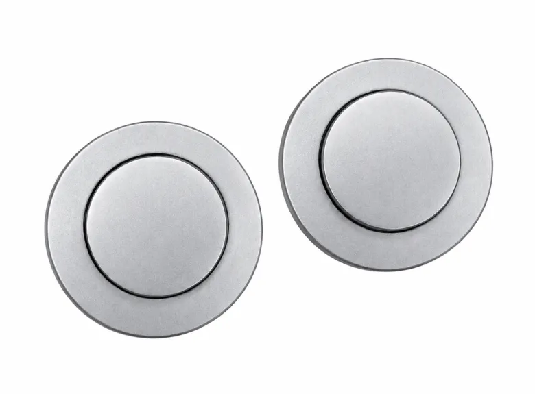 Confurn ronde pushknop - Silver