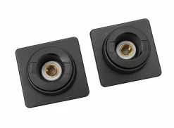 Confurn vierkante pushknop - Black