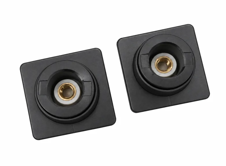 Confurn vierkante pushknop - Black