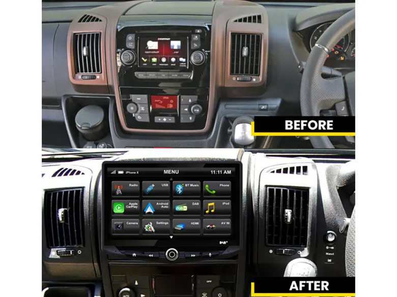 Connects2 Fiat Ducato 7 10-Inch multimediasysteem - 2006-2021