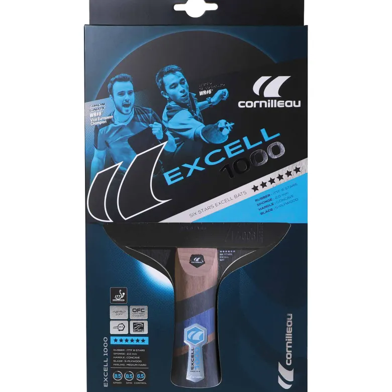 Cornilleau Excell 1000 tafeltennisbat