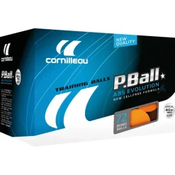 Cornilleau P-ball set van 72 tafeltennisballen - Black