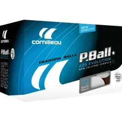 Cornilleau P-ball set van 72 tafeltennisballen - White