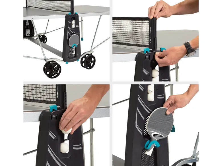 Cornilleau 100X outdoor tafeltennistafel - Black