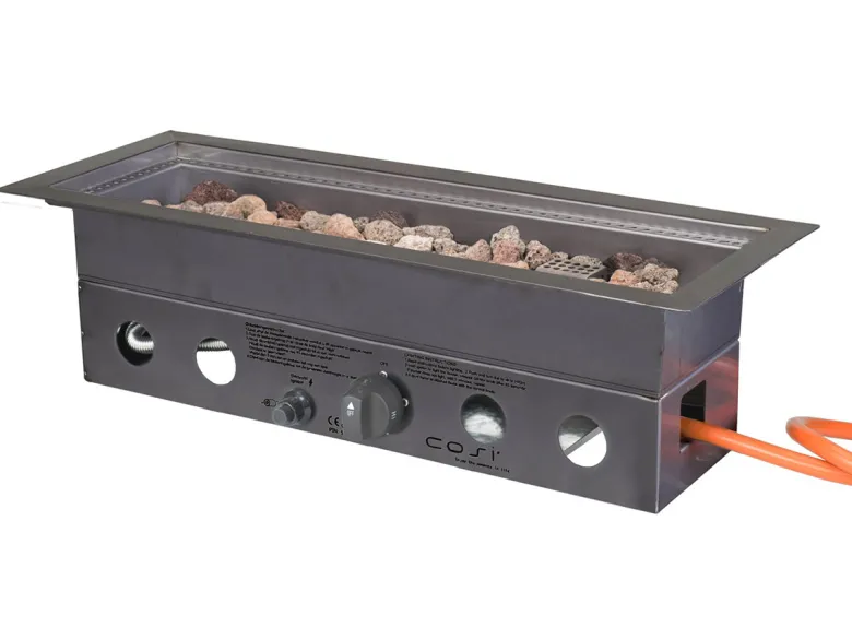Cosi Fire Cosiburner straight inbouwbrander