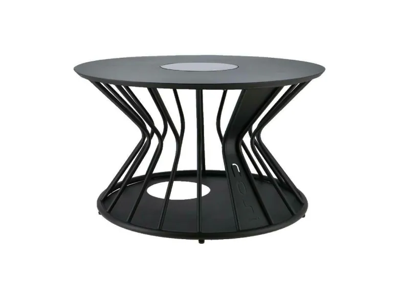 Cosi Fires Cosilumia Ø 70 cm verlichte loungetafel - Black