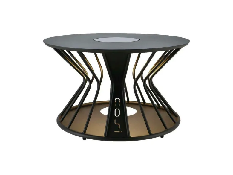 Cosi Fires Cosilumia Ø 70 cm verlichte loungetafel - Black