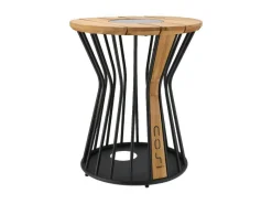 Cosi Fires Cosilumia Ø 52 cm verlichte loungetafel - Teak
