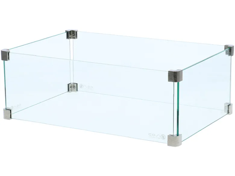 Cosi Fires Cosi Rectangular glasset