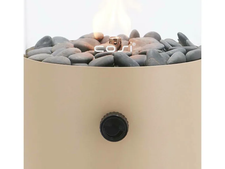 Cosi Fires Cosiscoop XL gaslantaarn - Sandy Beige