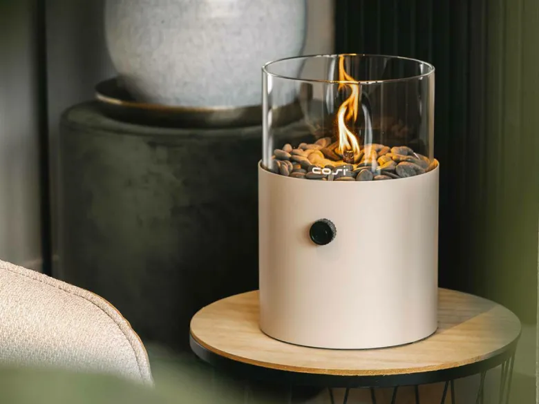 Cosi Fires Cosiscoop XL gaslantaarn - Sandy Beige