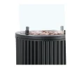 Cosipillar Curved black gashaard - 30 mbar