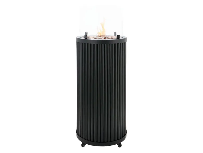 Cosipillar Curved black gashaard - 30 mbar