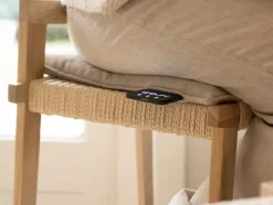 Cosiseat Single verwarmd zitkussen - Solid natural