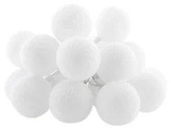 Cotton Ball Lights Outdoor extension kit lichtslinger - Blanco