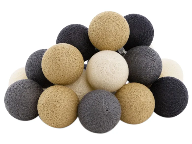 Cotton Ball Lights Outdoor extension kit lichtslinger - Concreto