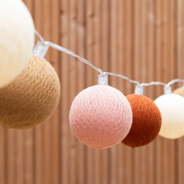 Cotton Ball Lights Outdoor extension kit lichtslinger - Terraza