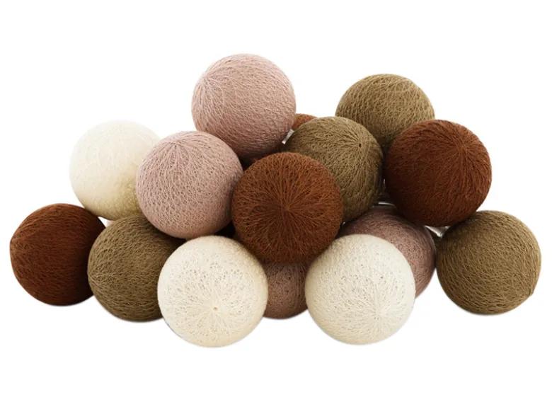 Cotton Ball Lights Outdoor extension kit lichtslinger - Terraza