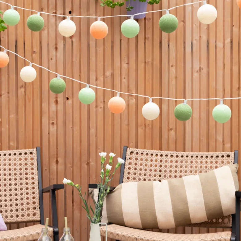Cotton Ball Lights Outdoor extension kit lichtslinger - Palmera