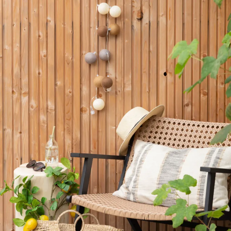 Cotton Ball Lights Outdoor extension kit lichtslinger - Caramelo