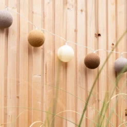 Cotton Ball Lights Outdoor extension kit lichtslinger - Caramelo