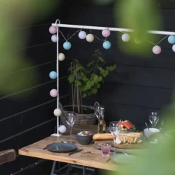 Cotton Ball Lights Outdoor extension kit lichtslinger - Pastel