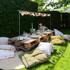 Cotton ball lights outdoor lichtsnoer jardin
