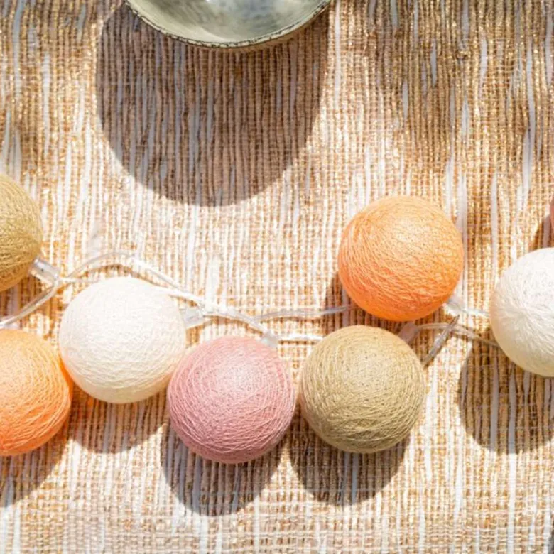 Cotton Ball Lights Outdoor lichtsnoer dulce