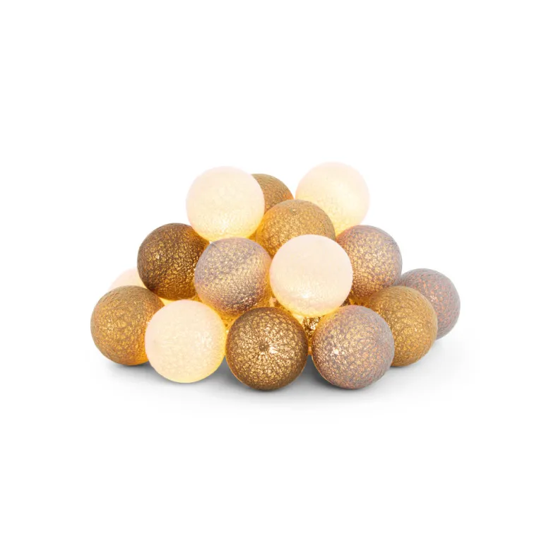 Cotton Ball Lights Outdoor starter kit lichtslinger - Caramelo