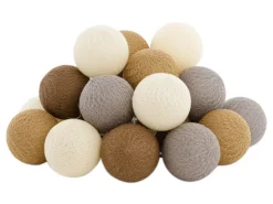 Cotton Ball Lights Outdoor starter kit lichtslinger - Caramelo