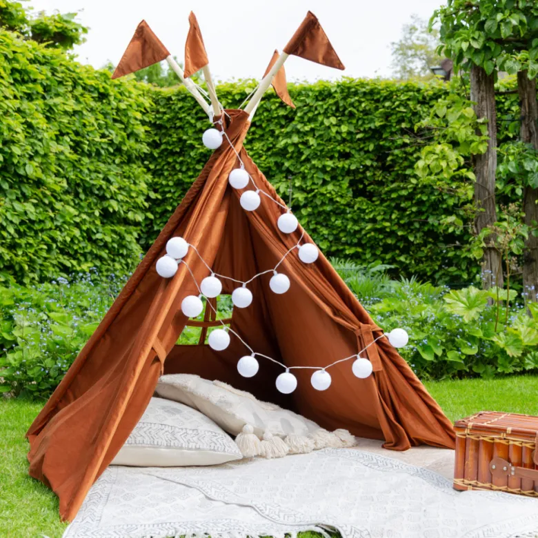 Cotton Ball Lights Outdoor starter kit lichtslinger - Blanco