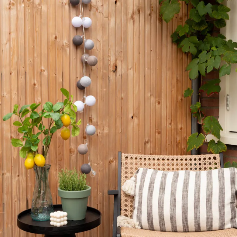Cotton Ball Lights Outdoor starter kit lichtslinger - Sombra