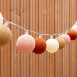 Cotton Ball Lights Outdoor starter kit lichtslinger - Terraza