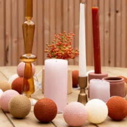 Cotton Ball Lights Outdoor starter kit lichtslinger - Terraza