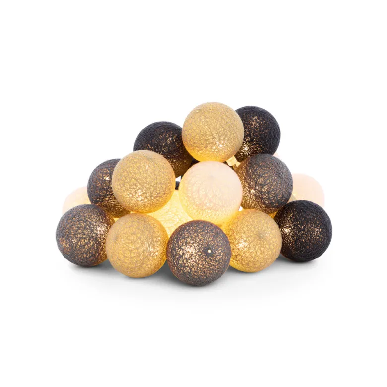 Cotton Ball Lights Outdoor starter kit lichtslinger - Concreto