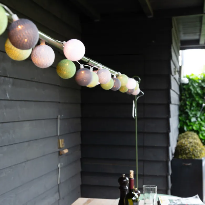 Cotton Ball Lights Outdoor starter kit lichtslinger - Verde