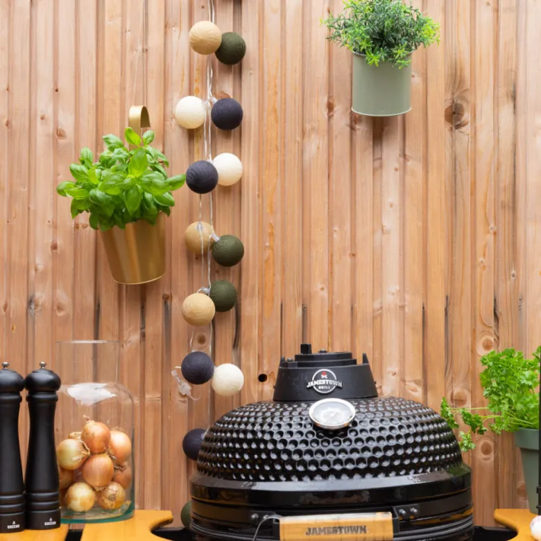 Cotton Ball Lights Outdoor starter kit lichtslinger - Cazar