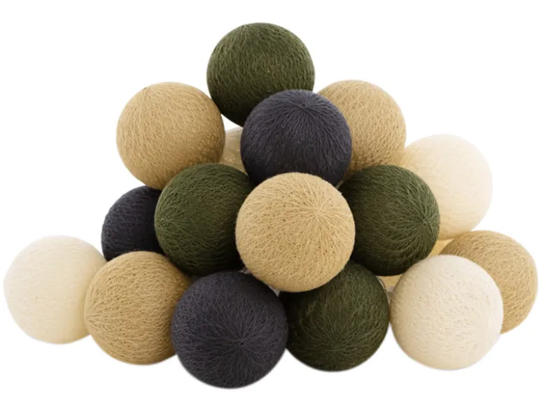 Cotton Ball Lights Outdoor starter kit lichtslinger - Cazar