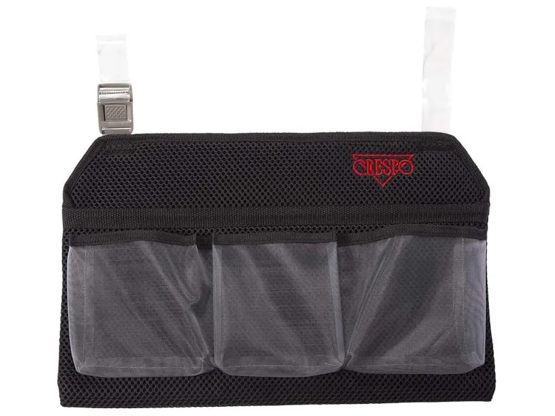 Crespo Air-Deluxe Black universele armleuning organizer